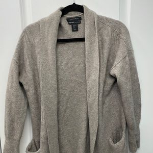 Neutral 100% Cashmere cardigan